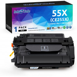 Compatible HP CE255X Black High Yield Toner Cartridge
